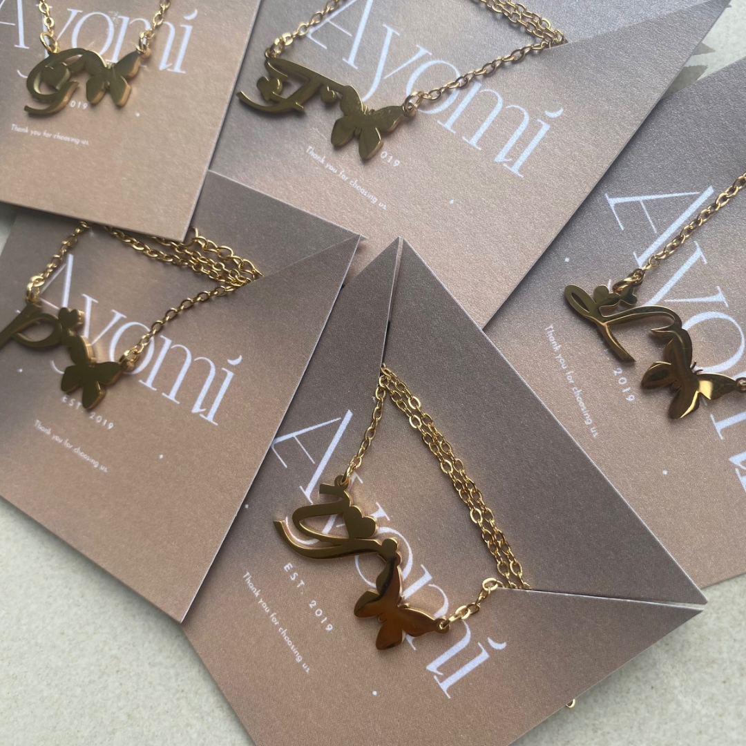 Audre Initial Necklace
